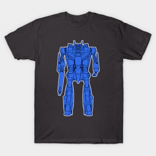 Design blue T-Shirt